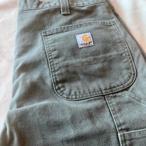 Carhartt Relaxed Rugged Work Denim Jeans, Gray/Olive 36 X 30